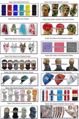 Toptan Baskılı Buff Bandana İmalatı