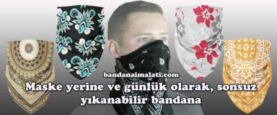 Toptan Bandana, Toptan Baskılı Bandana, Toptan Kare Bandana İmalatı