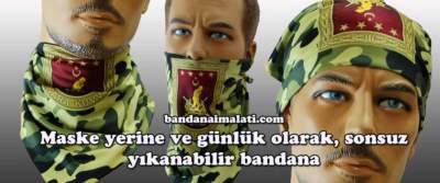 Toptan Bandana, Toptan Baskılı Bandana, Toptan Kare Bandana İmalatı